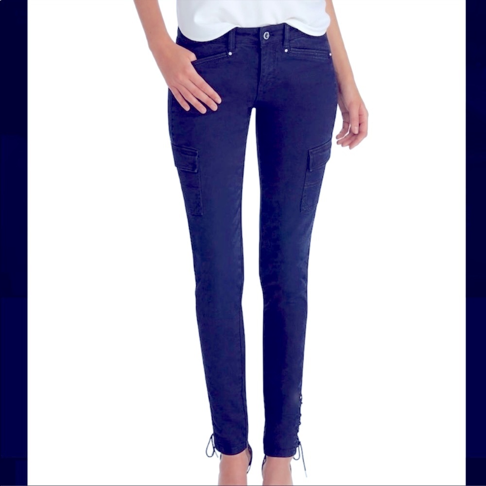 WHBM Cargo Skinny Pants